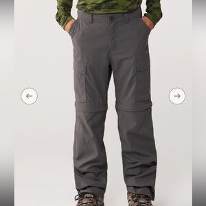 REI Sahara Convertible Pants in Gray/Grey